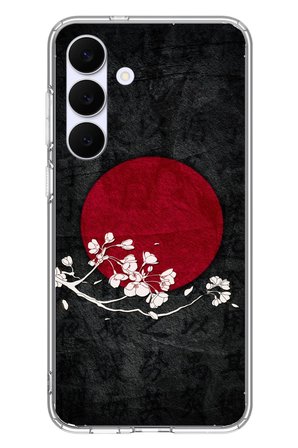 Samsung Galaxy S25 FE Uyumlu Ay Tutulması Baskılı Silikon Kılıf