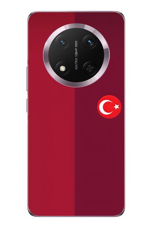 Honor Magic 7 Lite Uyumlu Türk Milli Takım Parçalı Forma Baskılı Silikon Kılıf