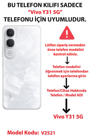 Vivo Y31 5G Uyumlu Pembe Siyah Yılan Baskılı Silikon Kılıf