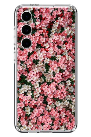 Samsung Galaxy S24 FE Uyumlu Ahenkli Papatyalar Baskılı Silikon Kılıf