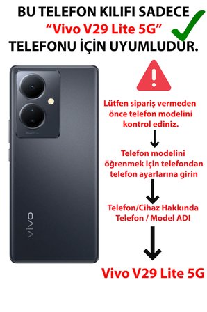 Vivo V29 Lite 5G Uyumlu Sevimli Kedi Patiler Tasarımlı Baskılı Silikon Kılıf