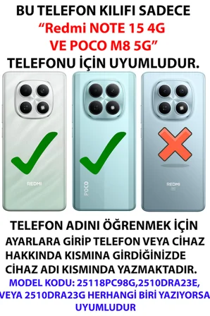 Redmi Note 15 4G Uyumlu Türk Milli Takım Izgara Desenli Forma Baskılı Silikon Kılıf