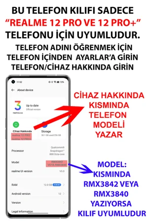 Realme 12 PRO-PRO PLUS Uyumlu Tarihi Türk Devletleri Bayrakları Baskılı Silikon Kılıf
