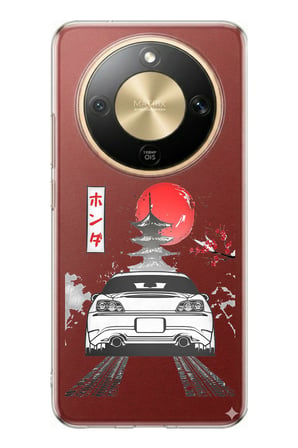 Honor Magic 8 Lite Uyumlu S2000 Tasarımlı Baskılı Silikon Kılıf