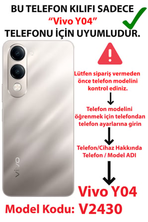 Vivo Y04 Uyumlu Tarihi Türk Devletleri Bayrakları Baskılı Silikon Kılıf