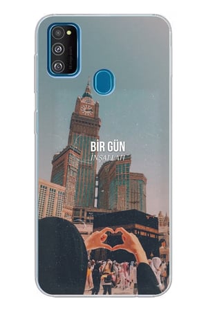 Samsung Galaxy M30S/M21 Uyumlu Kabe Sevdası Baskılı Silikon Kılıf