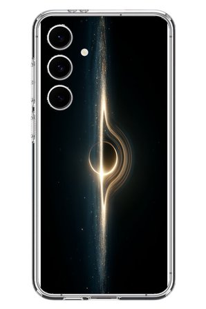 Samsung Galaxy S24 FE Uyumlu Galaksi Uzay Baskılı Silikon Kılıf