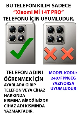 Xiaomi Mi 14T PRO Uyumlu Pembe ve Bordo Tonlu Yaprak Baskılı Silikon Kılıf