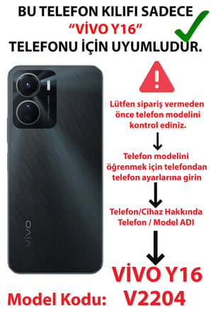 Vivo Y16 Uyumlu Türk Milli Takım Izgara Desenli Forma Baskılı Silikon Kılıf