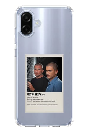 Samsung Galaxy A07 Uyumlu Prison Break Tasarımlı Baskılı Silikon Kılıf