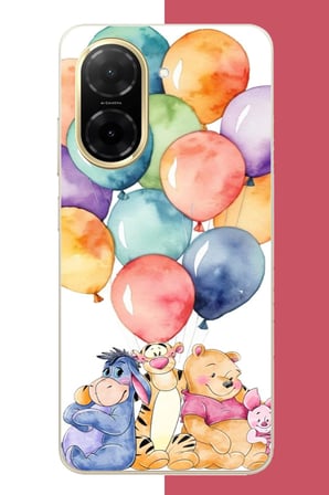 Redmi A5 Uyumlu winnie the pooh.jpeg Baskılı Silikon Kılıf