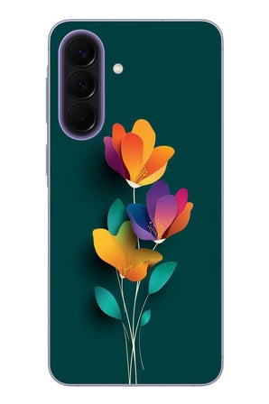 Samsung Galaxy A57 Uyumlu Modernizimin Çicekleri Baskılı Silikon Kılıf