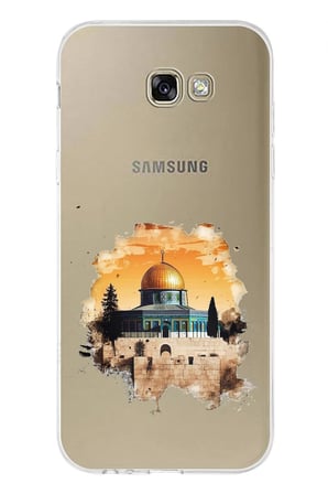 Samsung Galaxy A7 2017 Uyumlu Mescid-i Aksa Tasarımlı Baskılı Silikon Kılıf