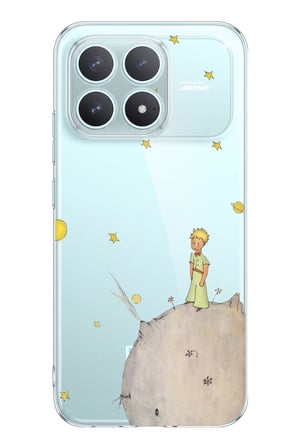 POCO F8 PRO Uyumlu Küçük Prens Tasarımlı Baskılı Silikon Kılıf