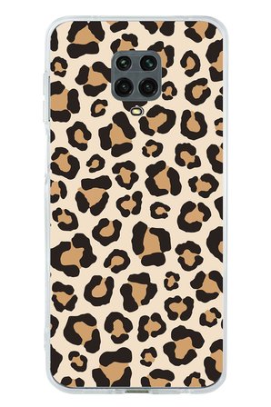 Redmi Note 9 PRO-9S Uyumlu Vahşi Zarafet Leopar Desenli Baskılı Silikon Kılıf