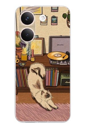 POCO X8 PRO Uyumlu Nostaljik Köpek Tasarımlı Baskılı Silikon Kılıf