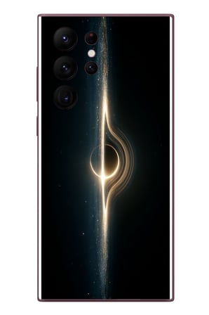 Samsung Galaxy S22 Ultra Uyumlu Galaksi Uzay Baskılı Silikon Kılıf
