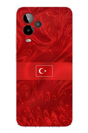General Mobile GM 24 PRO Uyumlu Türk Milli Takım Desenli Forma Baskılı Silikon Kılıf