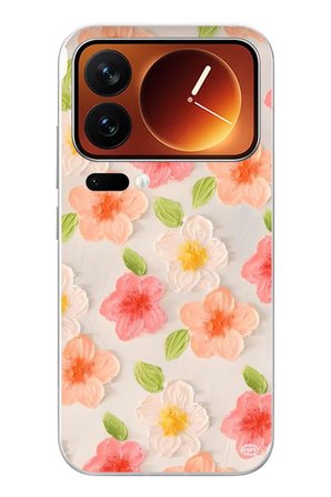Xiaomi 17 Pro Max Uyumlu Güzel Papatyalar Baskılı Silikon Kılıf