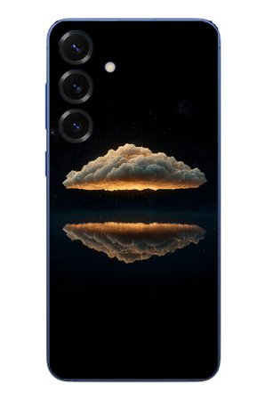 Samsung Galaxy S25 Plus Uyumlu Bulut  Yansıması Baskılı Silikon Kılıf
