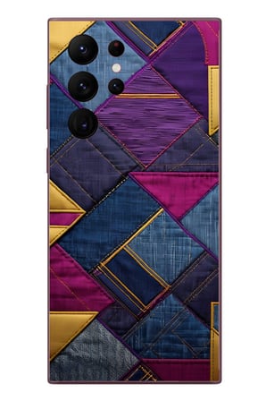 Samsung Galaxy S22 Ultra Uyumlu Kot Deseni Baskılı Silikon Kılıf