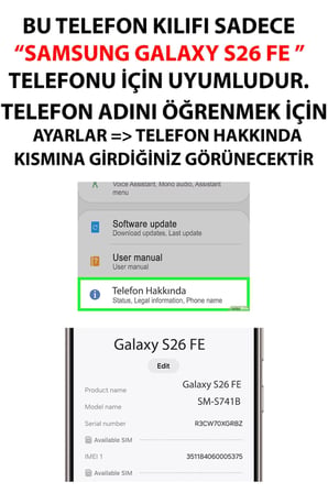 Galaxy 26 FE Uyumlu Modern Mavi Geometrik Mozaik Baskılı Silikon Kılıf