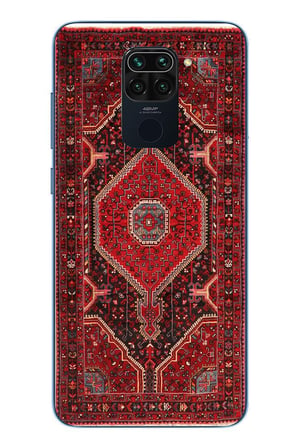 Redmi Note 9 Uyumlu Anadolu Halısı Baskılı Silikon Kılıf