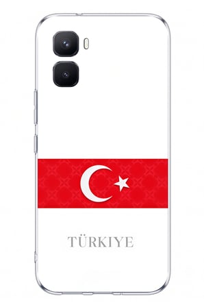 İnfinix GT 50 Pro Uyumlu Türk Milli Takım Forma Baskılı Silikon Kılıf