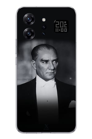 Infinix Note 60 Ultra Uyumlu Zarafet ve Asalet: Atatürk Smokinli Baskılı Silikon Kılıf