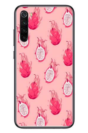 Redmi Note 8 Uyumlu Ejder Meyvesi Baskılı Silikon Kılıf