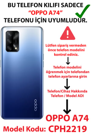 OPPO A74 Uyumlu Etnik Güneş ve Mandala Figürlü Toprak Tonları Baskılı Silikon Kılıf