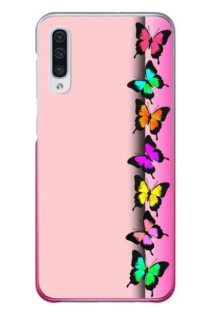 Samsung Galaxy A50 Uyumlu Kelebeklerin Rüyası Baskılı Silikon Kılıf