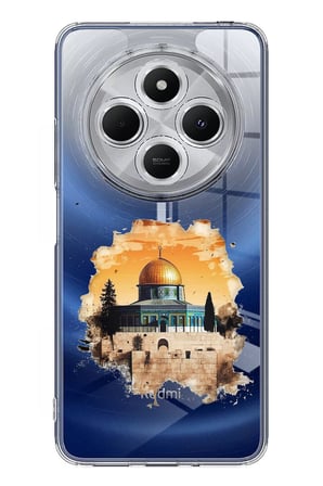 Redmi 14C Uyumlu Mescid-i Aksa Tasarımlı Baskılı Silikon Kılıf