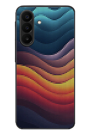 Samsung Galaxy A27 Uyumlu Noktalı Renkler Baskılı Silikon Kılıf