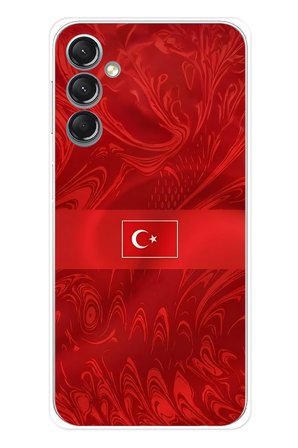 Samsung Galaxy A24 Uyumlu Türk Milli Takım Desenli Forma Baskılı Silikon Kılıf