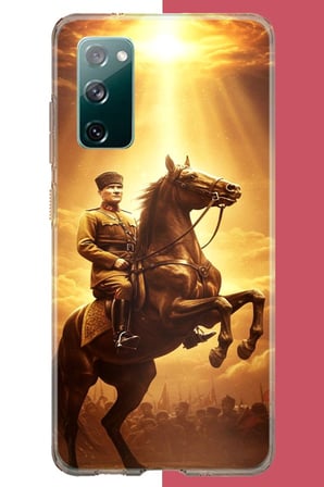 Samsung Galaxy S20 FE Uyumlu Atatürk5 Baskılı Silikon Kılıf