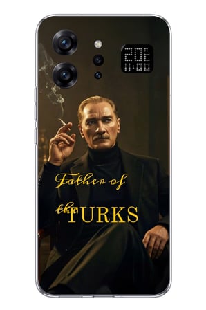 Infinix Note 60 Ultra Uyumlu Atatürk Father of the Turks Baskılı Silikon Kılıf