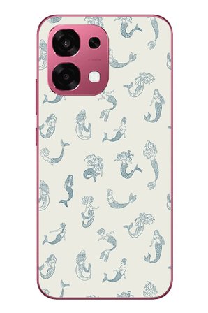Oppo A6 PRO
 Uyumlu Deniz Kızları Baskılı Silikon Kılıf