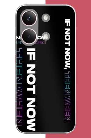Poco X8 Pro Max Uyumlu şimdi değilse ne zaman Baskılı Silikon Kılıf