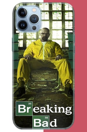iPhone 13 Pro Uyumlu breaking bad Baskılı Silikon Kılıf