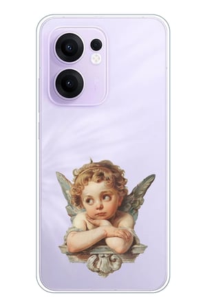 OPPO Reno 13F Uyumlu Cupid's Dream (Eros’un Rüyası) Baskılı Silikon Kılıf