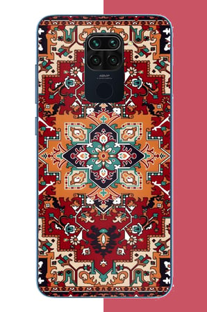 Redmi Note 9 Uyumlu Halı1 Baskılı Silikon Kılıf