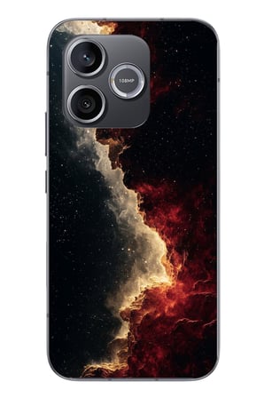 Honor 600 Uyumlu Uzay Boşluğu Baskılı Silikon Kılıf