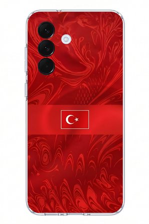 Samsung Galaxy A57 Uyumlu Türk Milli Takım Desenli Forma Baskılı Silikon Kılıf