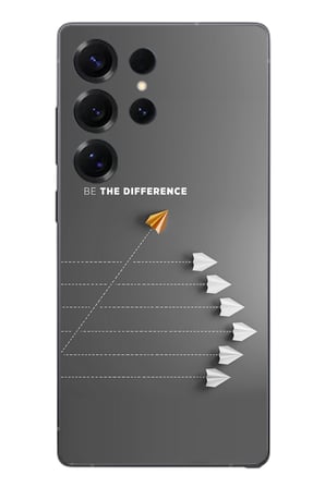 Samsung Galaxy S25 Ultra Uyumlu Be The Difference Baskılı Silikon Kılıf