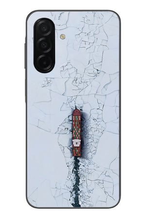 Samsung Galaxy A26 Uyumlu Yük Gemisi Baskılı Silikon Kılıf