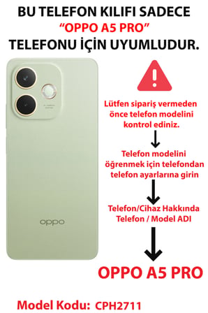 Oppo A5 Pro Uyumlu Mavi Çizgili ve Sarı Papatya Baskılı Silikon Kılıf
