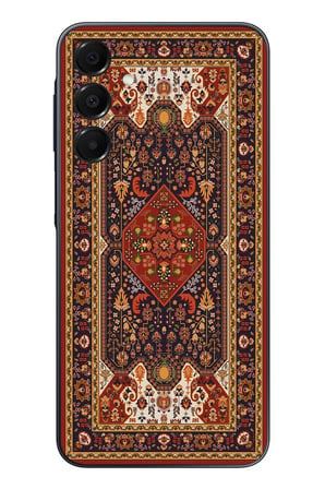 Samsung Galaxy A16 Uyumlu Anadolu Motif Halısı Baskılı Silikon Kılıf