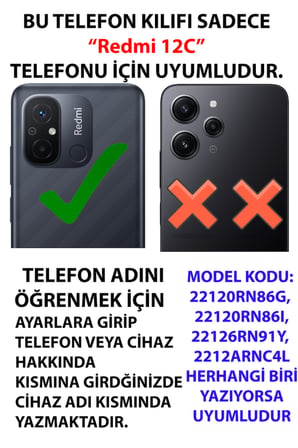 Redmi 12C Uyumlu Everything is fine Baskılı Silikon Kılıf