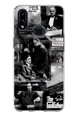 Samsung Galaxy A10S Uyumlu The GodFather Baba Film Tasarımlı Baskılı Silikon Kılıf